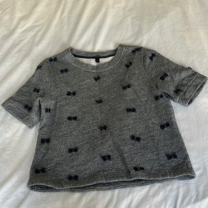 J Crew Short Sleeve Sweater Size M